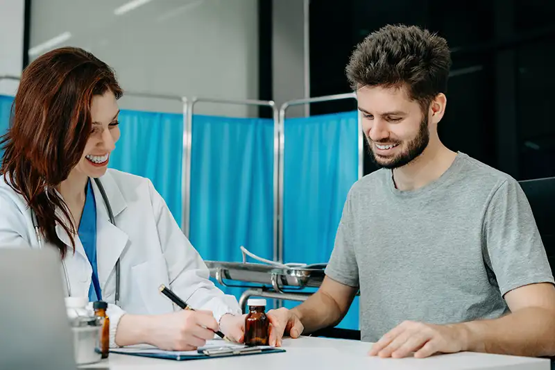 medicine healthcare and people concept